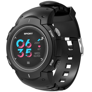 NO.1 F13 Smart Watch Real-time Heart Rate Monitor Remote Camera Sports Outdoor Wristband